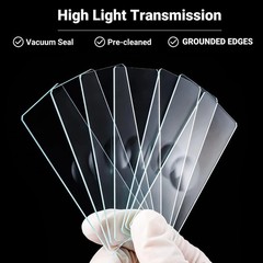 Concave Microscope Glass Slides Single Depression 1×3″ Pack of 50 Slides