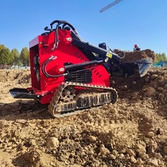 New 1830lbs Mini Skid Steer Loader Gas EPA B&S Engine 13.5HP Power with Track