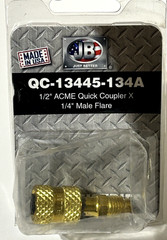 JB INDUSTRIES QC-13445-134A 1/2″ACME Quick Coupler X 1/4″ Male Flare – 1PC