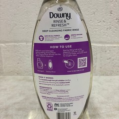 Downy Rinse and Refresh Fabric Rinse Fresh Lavender – Rinse Out Odors – 48 fl oz