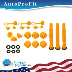 3x Replacement Gas Can Nozzle Spout Vent Kit For Plastic Gas Cans Old Style Cap7