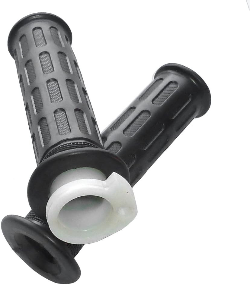 ® Motorcycle 7/8 Inch Grip Set with Throttle Tube – OEM on Many Chinese Motorcyc