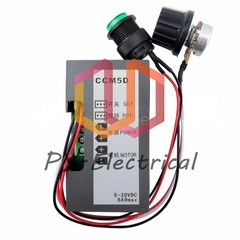 Max 8A DC 12V 24V 6-30V PWM Motor Speed Controller With Digital Display & Switch