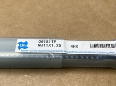 NEW OSG MJ11X1.25 4HX-B Thread Forming Tap Coolant Thru 06181TP 4HX M11 x 1.25