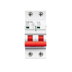 GEYA AC MCB Mini Circuit Breaker 2Pole 4.5kA 6/10/16/25/32/40/50/63A 110/120V