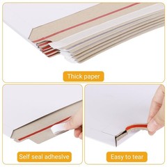 zmybcpack 25 Pack 13×18 inch Large Rigid Mailer Self Seal 13×18″(25pack)