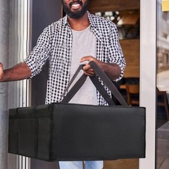 XXXL Large Insulated Pizza Delivery Bag 20×20 for Safe & Fresh Food Transport