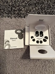 Loop Quiet 2 Ear Plugs for Noise Reduction 14 Rating BLACK Open Box