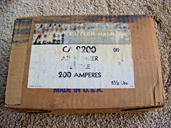 Westinghouse electrical breaker CA2200 No 5667D81G14 2 Pole 200A BRAND NEW