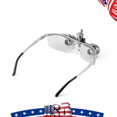 Dental Surgical 5W Medical 3.5X Ergo Binocular Loupes Flip-Up Glass Adjustable