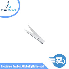 1 Piece IRIS Scissor 4.3″ 1pc Straight Blades Sharp/Sharp Heavy Pattern Premium