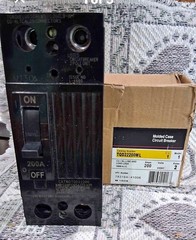 N/B GE TQD22200WL Circuit Breaker 2 Pole, 200A, 4 Lugs