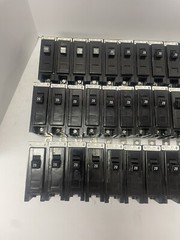 1-EATON/CUTLER HAMMER BAB1020/BA1020 1 POLE 20A BAB CIRCUIT BREAKER (USED)