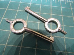1 set – Peerless Model 700C Standard Nickel Handcuff Cuffs New out of Box
