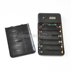 3.3A 5V-21V Mobile Power Bank Six 18650 Battery Charger For 19V Laptop iphone 5V