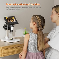 High-Definition Coin Microscope 1000x – LED Illumination & USB PC Compatibility