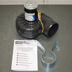 Jabsco OEM Blower Fan 35770-0092, 4-1/2″ Wheel Diameter, 12V DC, 11 A, 250 cfm
