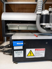 LPKF ProtoMat C30/S PCB CNC Milling Machine w/ Safety Enclosure Stand