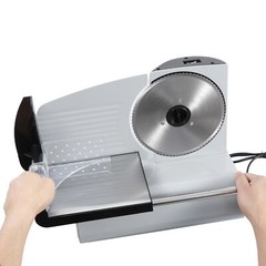 7.5″ Blade 150W Commercial Meat Slicer Electric Deli Slice Veggie Cutter Kitchen