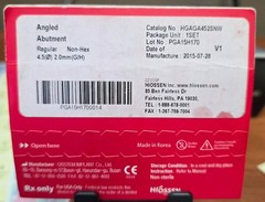 HIOSSEN IMPLANT Angled Abutment Regular Non-Hex 4.5Ø , 2.0 mm (G/H)