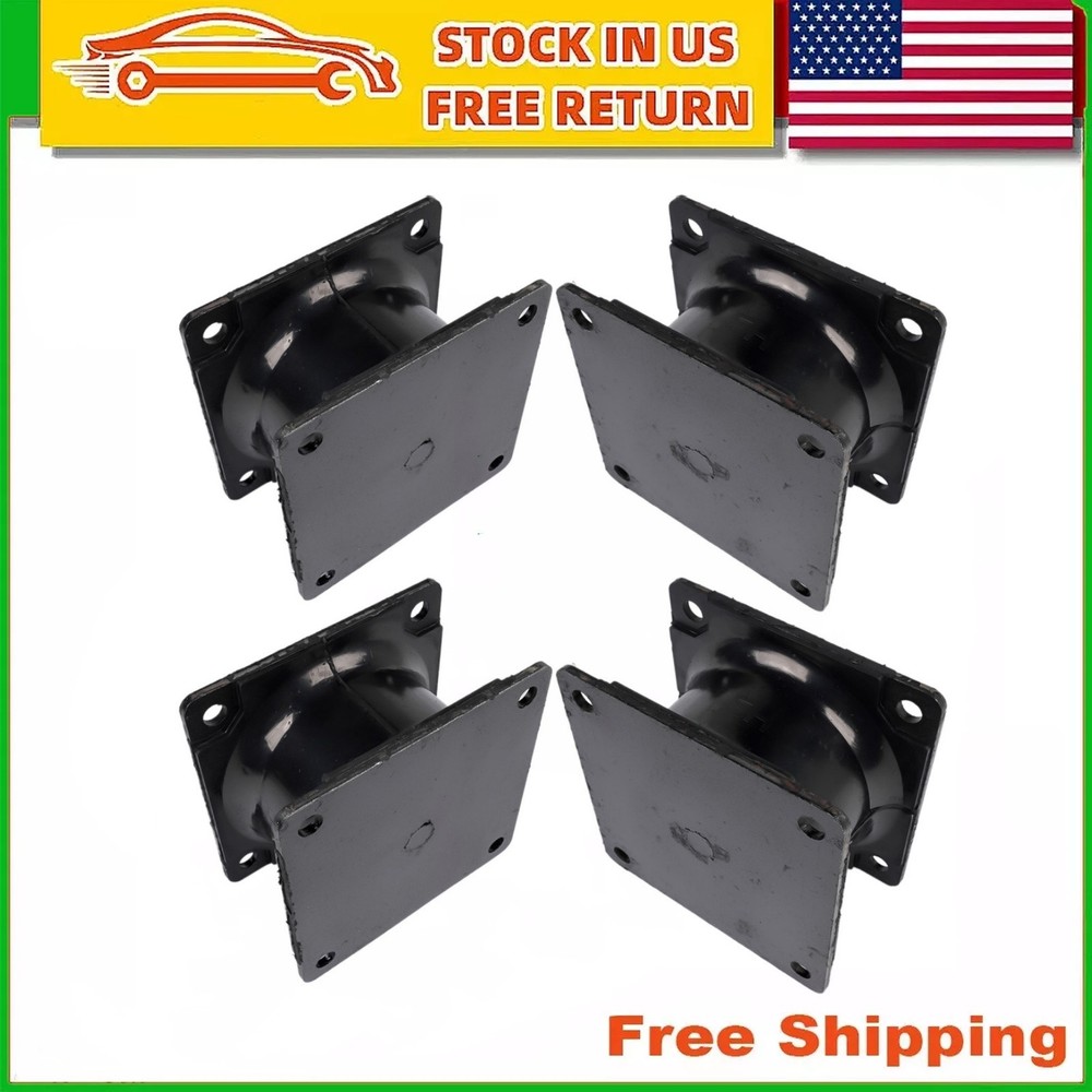 For Bobcat Hydraulic Vibratory Compactor Rubber Isolator Shock Mount 4PCS
