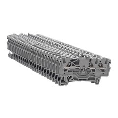 Lot of 25 Wago 2001-1301 TOPJOB Feedthrough Terminal Block, 600V 15A, DIN Rail