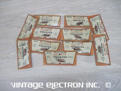 LOT OF (11) NOS Workman Electronic Color TV Resistors: 3 Watt, Various Values