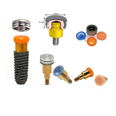 10Pcs US Dental attachment Zest Locator system standard Male Cap Inserts fit for