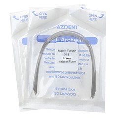 0.99$ Dental Orthodontic Super Elastic Niti Round Natural Form Arch Wire AZDENT