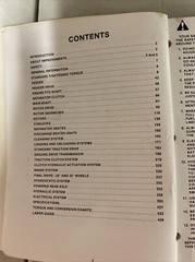 New Holland Service Manual Combine TR75-85 #403001 & 310401 *1037-1039
