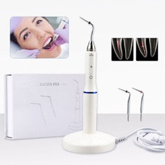Dental Cordless Gutta Percha Obturation System Endo Heated Pen /4pcs Heated tips