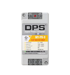 1 Phase to 3 Phase Converter, Suitable for 2HP(1.5KW) 6 Amps 200-240V Motor