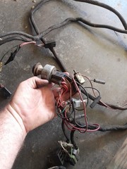 Case 1840 Cab Wiring Harness Came Off A Running Operating Machine May Fit 1845c