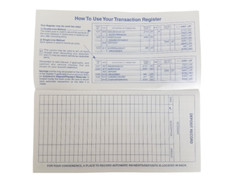 Checkbook Transaction Registers 2023 2024 2025 Calendar Check Book Register