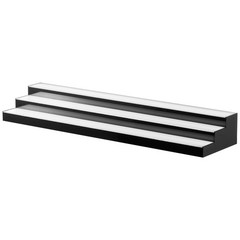 Uimoso LED Illuminated Liquor Bottle Display Shelf, 3-Tier, 60-inch Acrylic