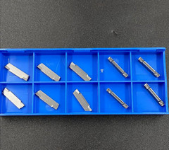 10PCS MGMN200-G H01 2.0mm CNC Lathe Grooving Carbide Inserts For Aluminum