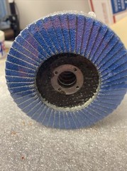 Premium BLACKSTONE Zirconia Flap Disc 4″ x 5/8″ 80 G Angle Grinder 10 Pack T29