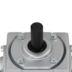 Right Angle Gearbox 1:1 Ratio 40HP 1800RPM CW/CW 1″ Shaft Cast Iron Housing