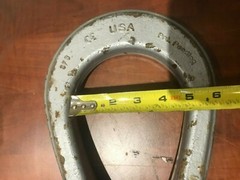 New Crosby A-1361 Eliminator 5/8″ Single Grab Hook | 22,600 lbs. 1049831 GR 100