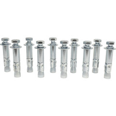 Standard Anchor Bolt Kit with Fasteners for 2 Post Car Lifts with up to 10000 Lb