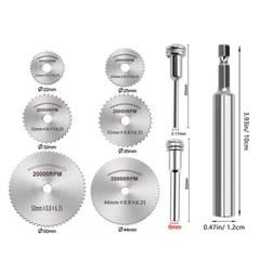 8PCS Inside Pipe Cutter Internal PVC Plastic Plumbing Tools Saw Tooth Blades Set