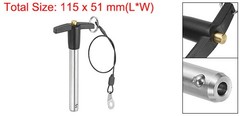 T Handle Lock Pins 1/2×2.76″ (12x70mm) Push Button Quick Release Pin with Wire