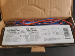 Keystone KTSB-E-0824-23-1-S 120V SMART WIRE 2 AND 3 LAMP SIGN BALLAST (HO LAMPS)