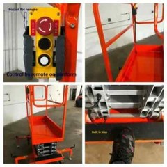 FREE SHIPPING NEW 5 STAR 22 FEET MAX LIFT ELECTRIC SCISSOR LIFT MAN LIFT