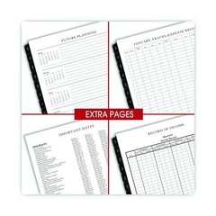 AT-A-GLANCE Weekly/Monthly Planner Refill, 8.75×6.88, 12-Month (Jan-Dec): 2026