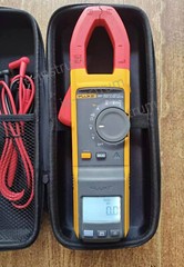 Fluke 381 Remote Display TRMS AC/DC Clamp Meter Multimeter w/ Probe Leads/