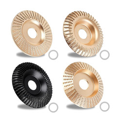 Juego De Discos De Talla De Madera Mejorados De 4 Piezas Para Amoladora Angular