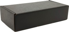 Space-Saving Black Shipping Boxes – Pack of 25, 7x5x2 Inches for Crafts & Gifts
