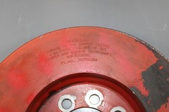 OEM Perkins Crankshaft Damper Fits 1004 & 1006 from Low Hour Engine 2635A204