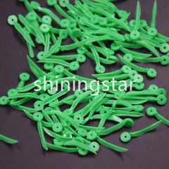 400 Pcs Dental Disposable Plastic Wedge With Holes All 4 Sizes Wave Poly-Wedge